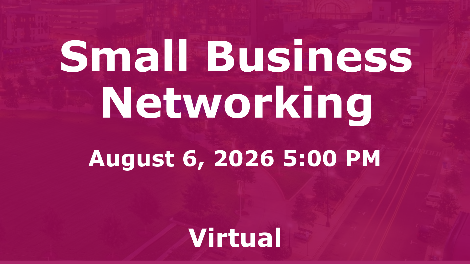 Small Business Networking event image